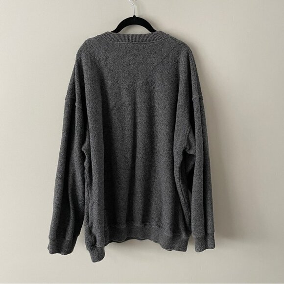 VINTAGE tosani textured knit oversized sweater XL - Picture 3 of 8